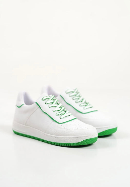 508 WOMEN Trainers Lace Up White & Green New Arrival