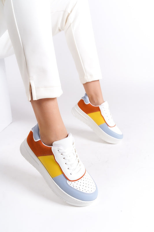 504 WOMEN Trainers Lace Up Multicolour New Arrival