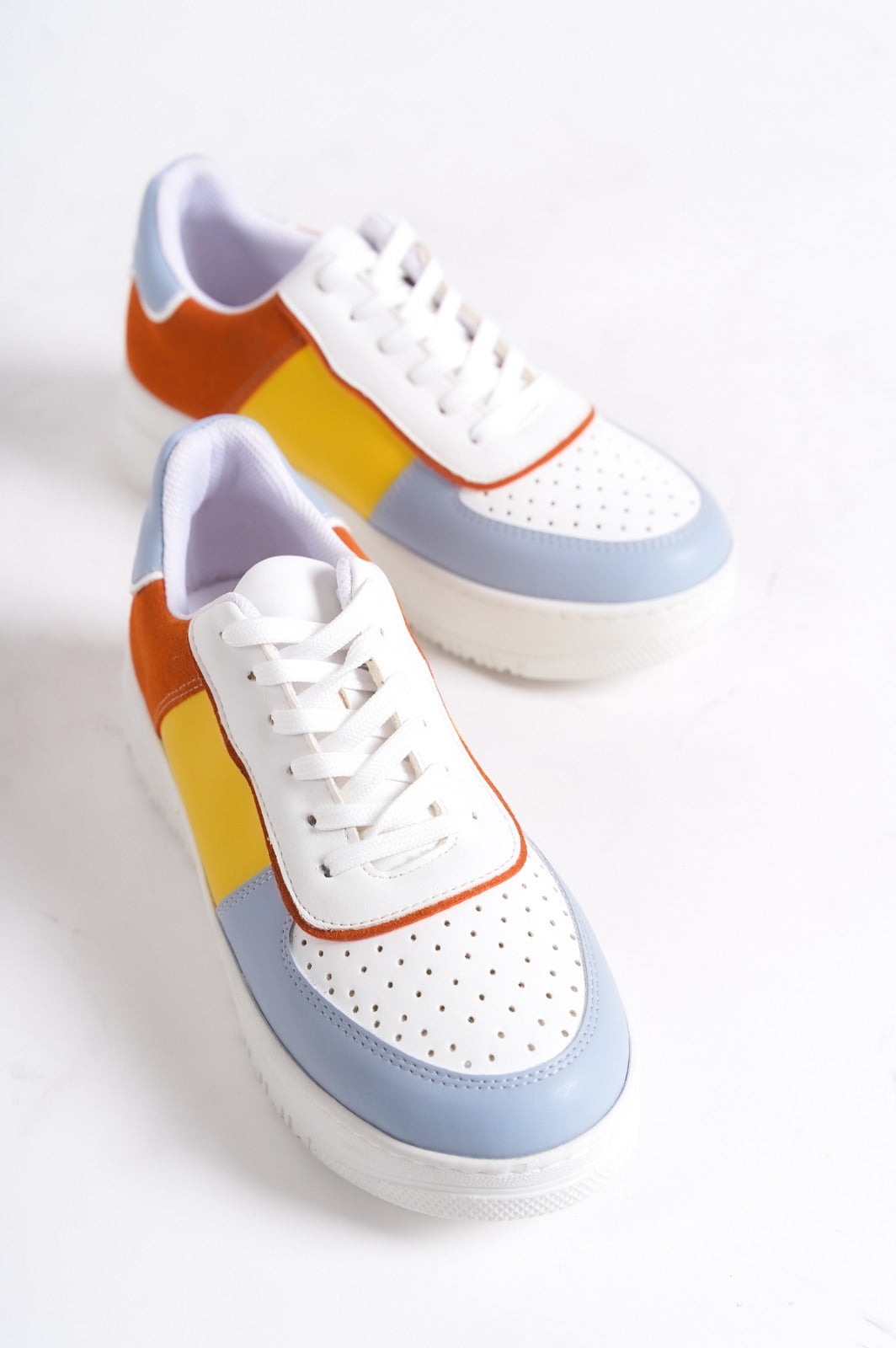 504 WOMEN Trainers Lace Up Multicolour New Arrival