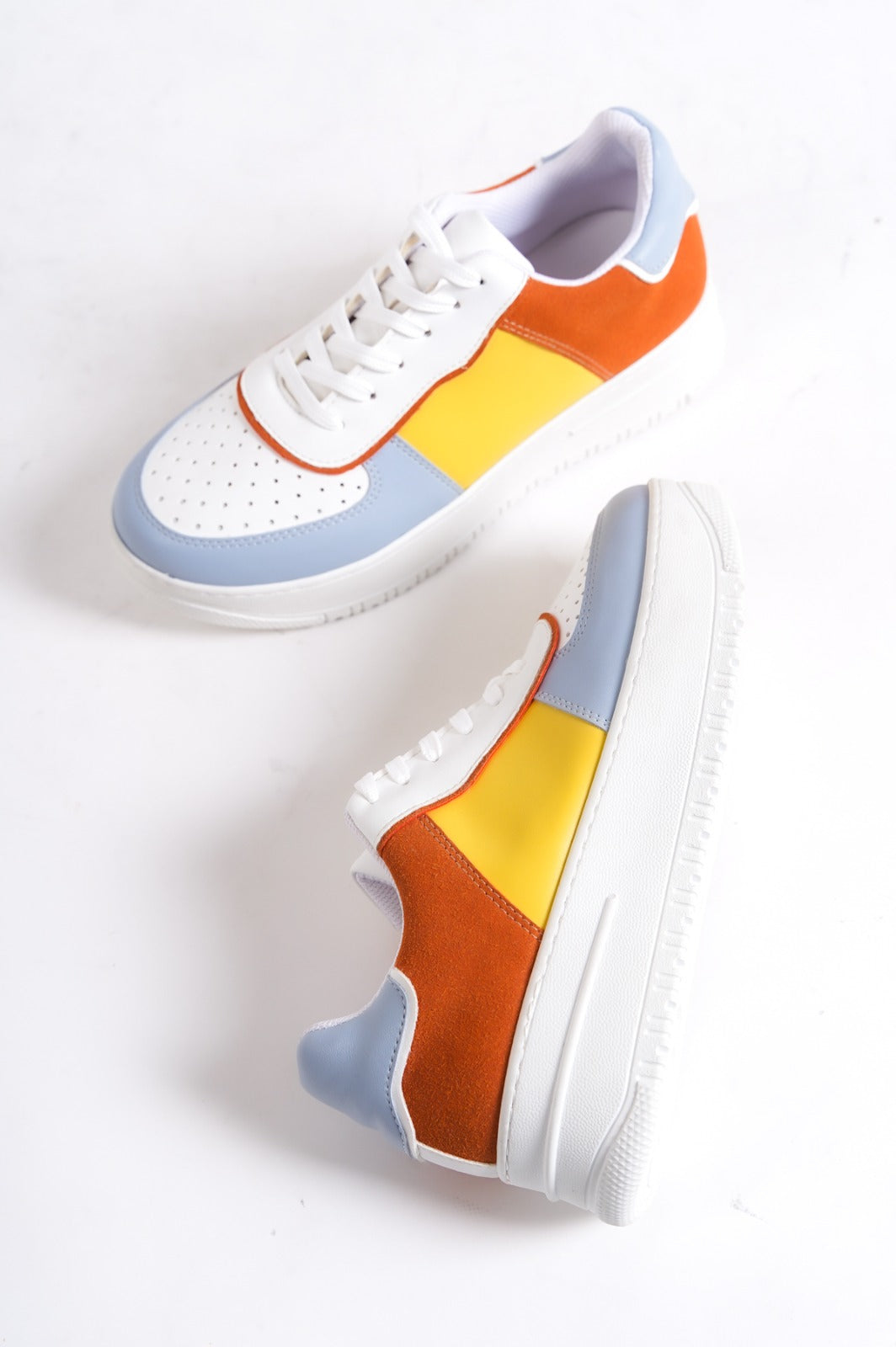 504 WOMEN Trainers Lace Up Multicolour New Arrival