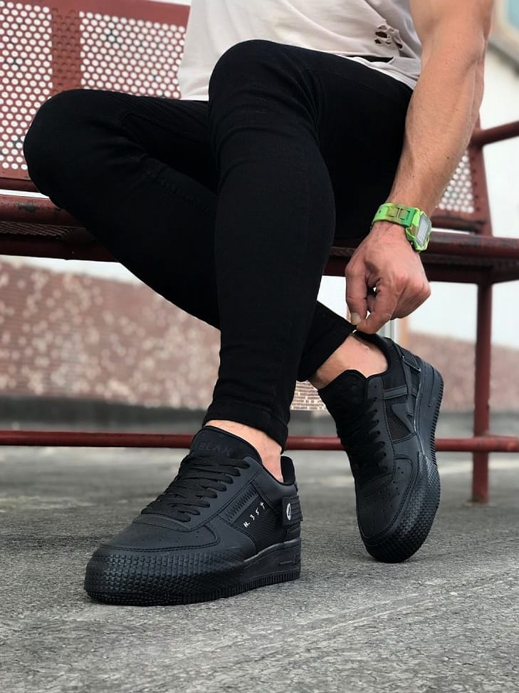 201 Mens Shoes Sneakers BLACK