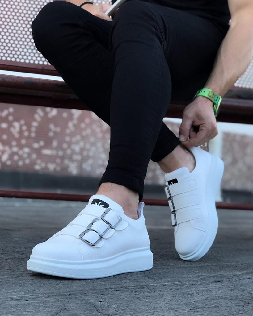 050 Mens Trainers White