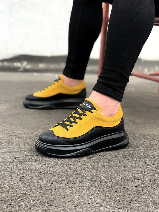 507 Mens Trainers Yellow & Black