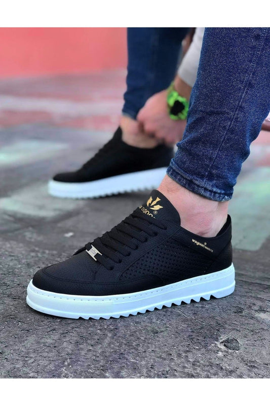 505 Mens Trainers Black & White